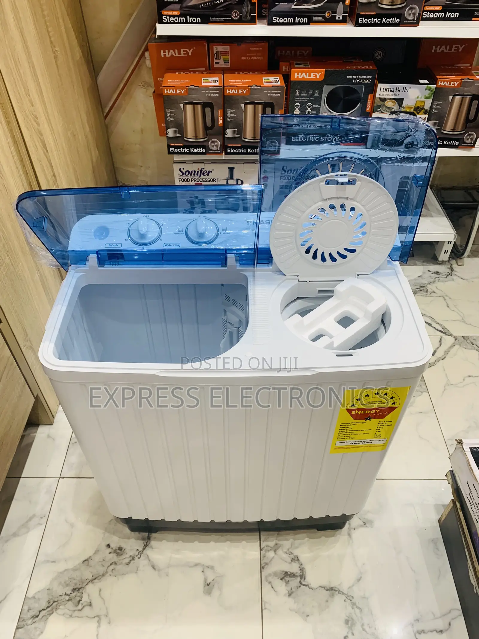 Limited Stock (10)Kg Topload Twintub Nasco