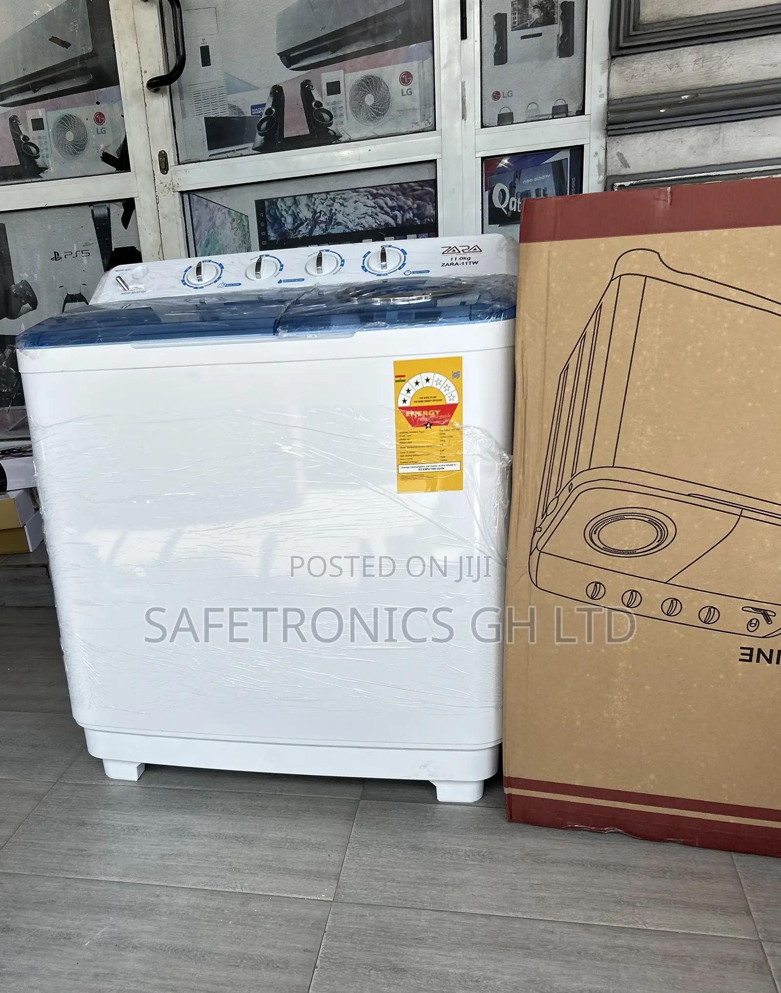 Available Fast Semiautomatic Electric 11kg Zara Washingmachine