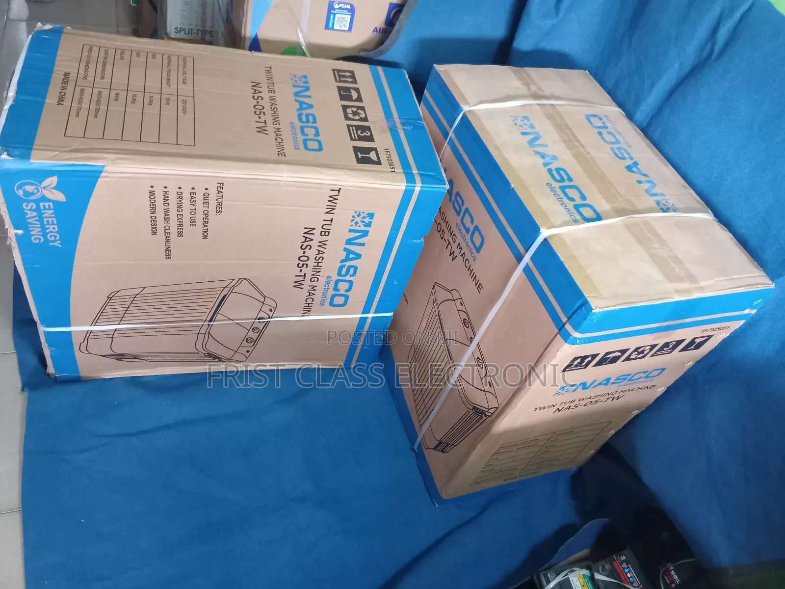 Nasco 5 Kg Twin Tub – Perfect for Student Houses
