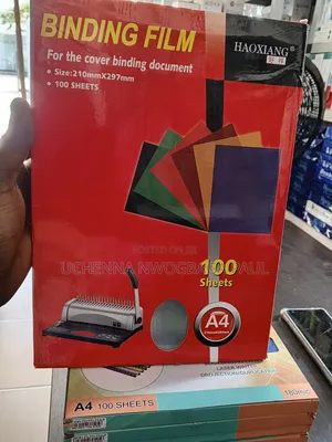 A4 Binding Film Plain