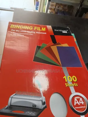 A4 Binding Film Plain