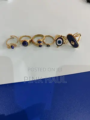 Charm Blue Rings