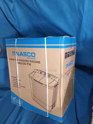 Nasco 5 Kg – Twin Tub Washer for Busy Lifestyles