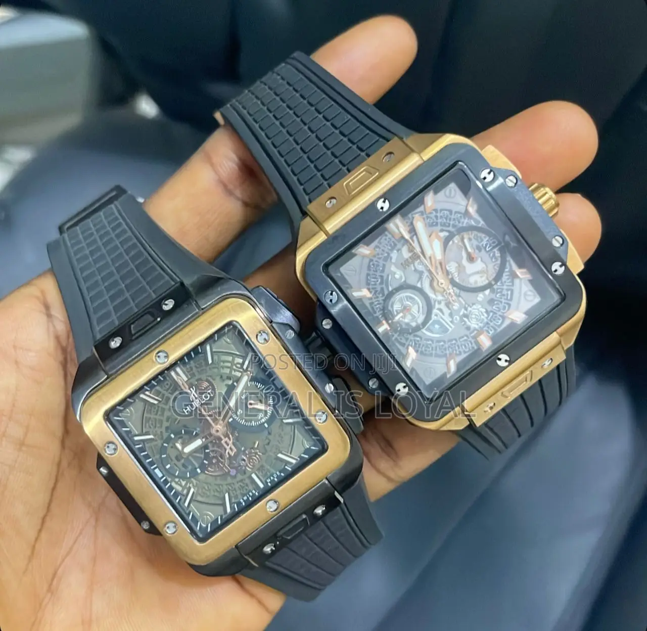 Hublot Square Bang Unico 42mm Rubber Strap Watch