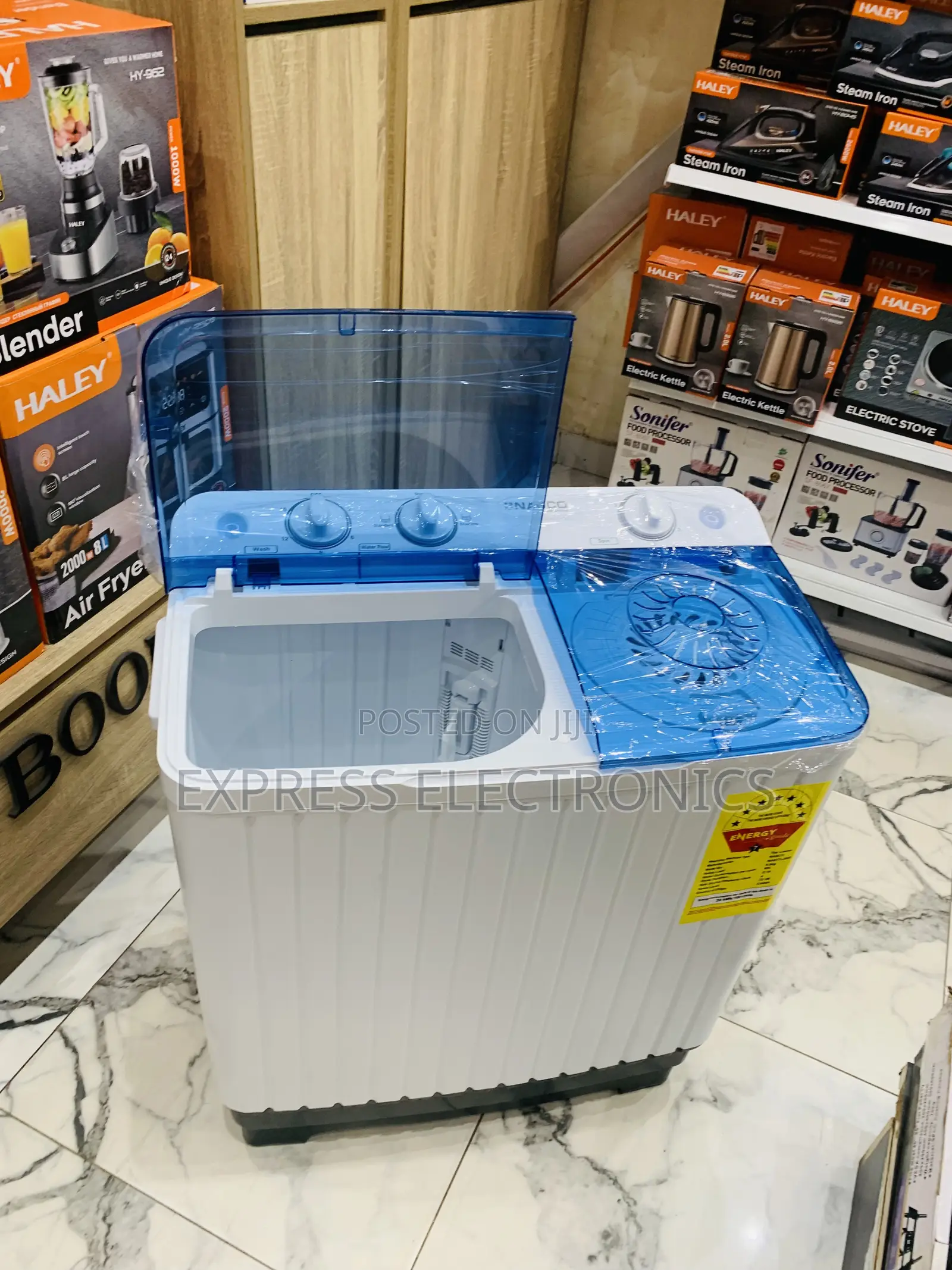 Less and Authentic Wm Topload Twintub Nasco 8kg