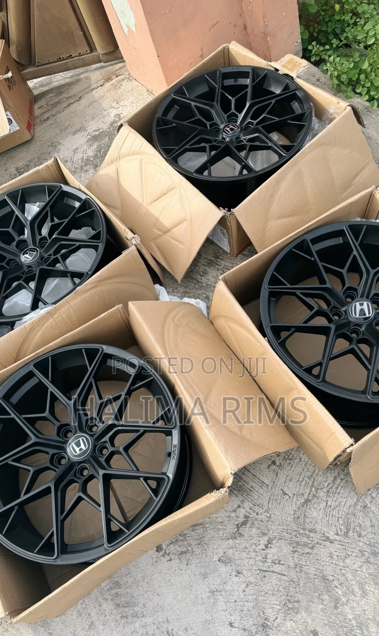 Honda Accord Black Rims