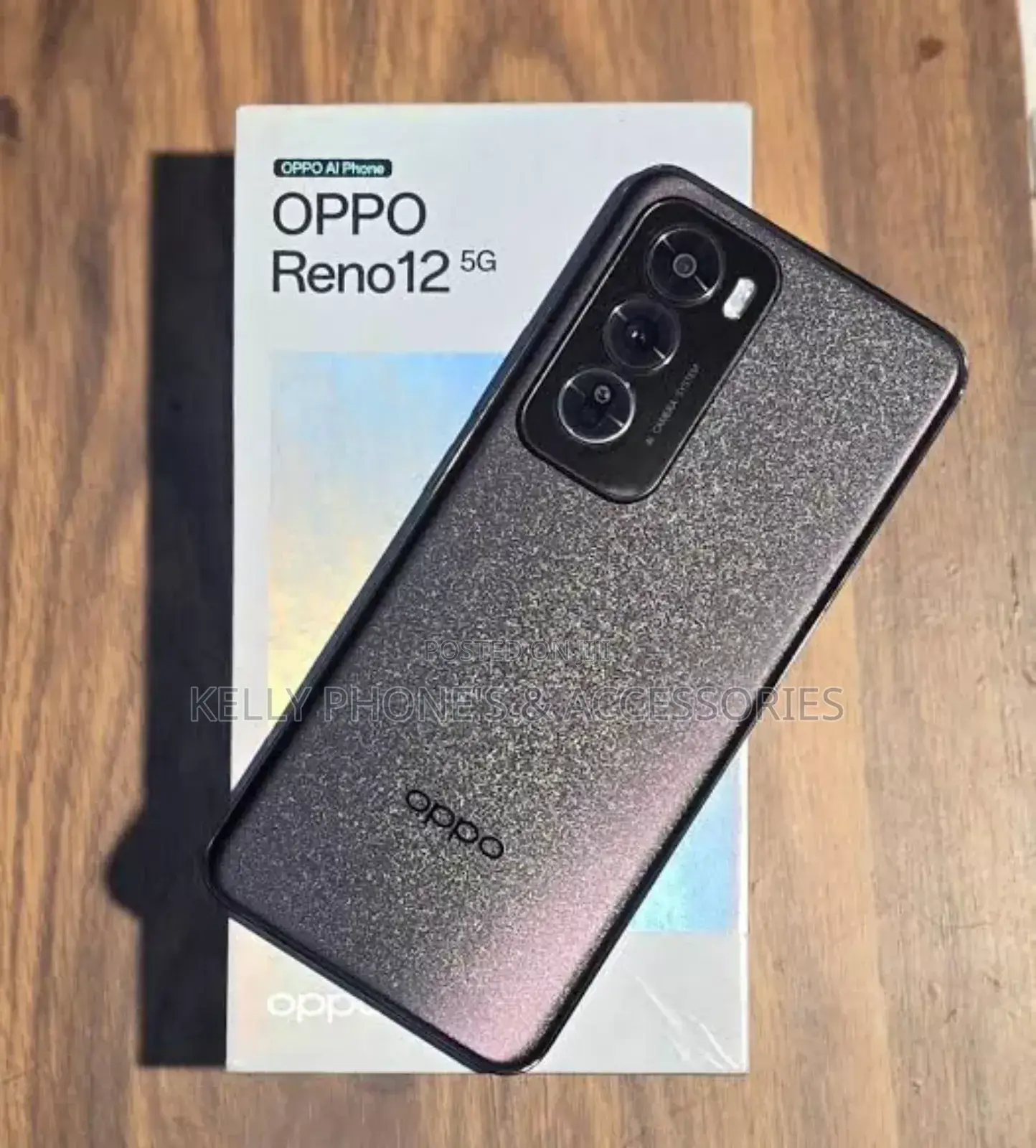 New Oppo Reno 12 5G 256 GB Black