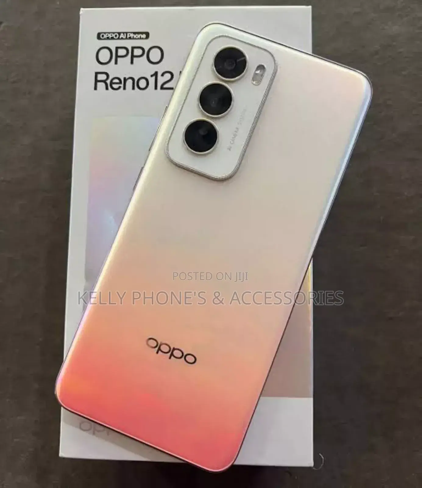 New Oppo Reno 12 5G 256 GB Black