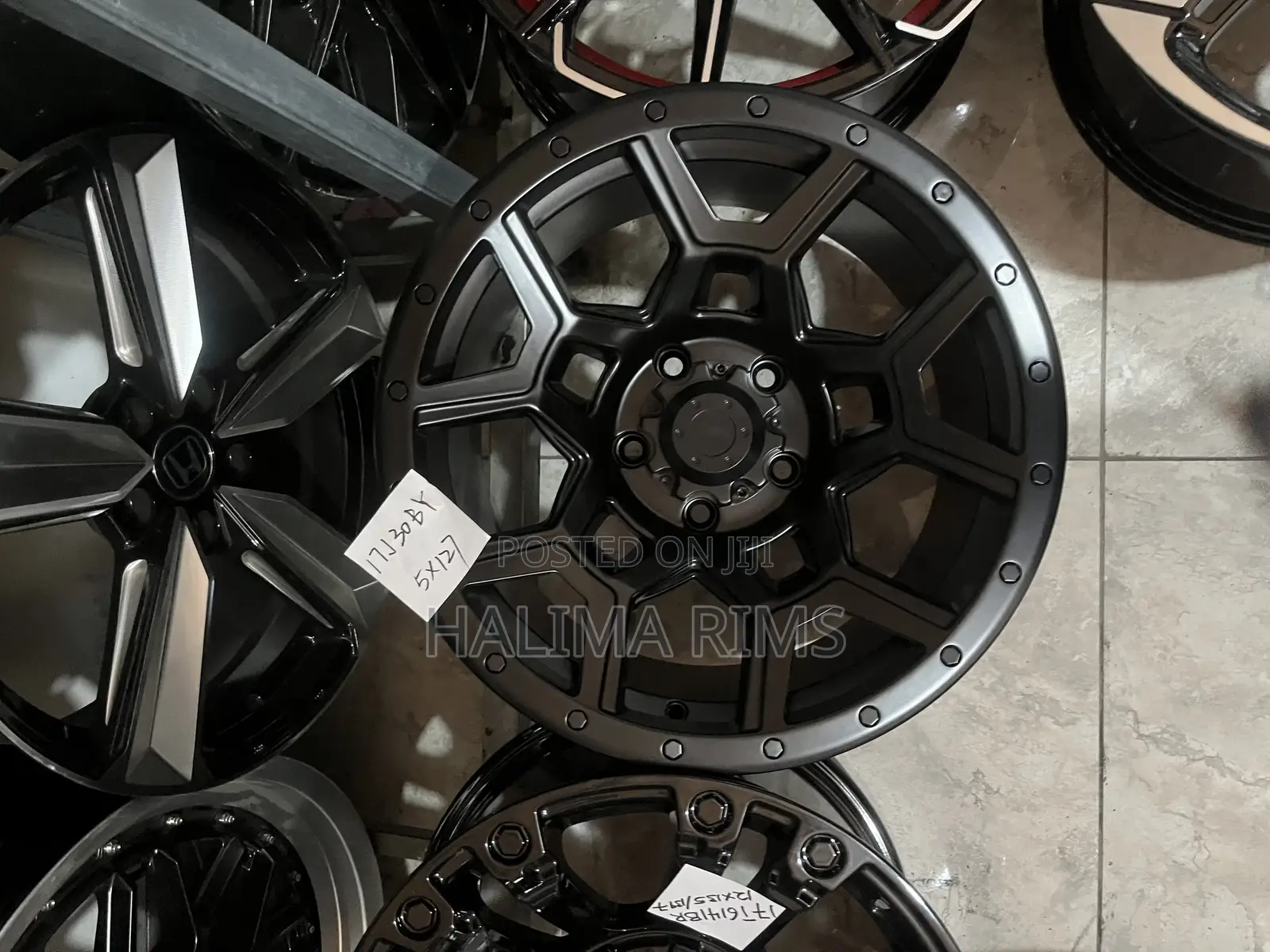 Jeep Wrangler Rims 5 Sets