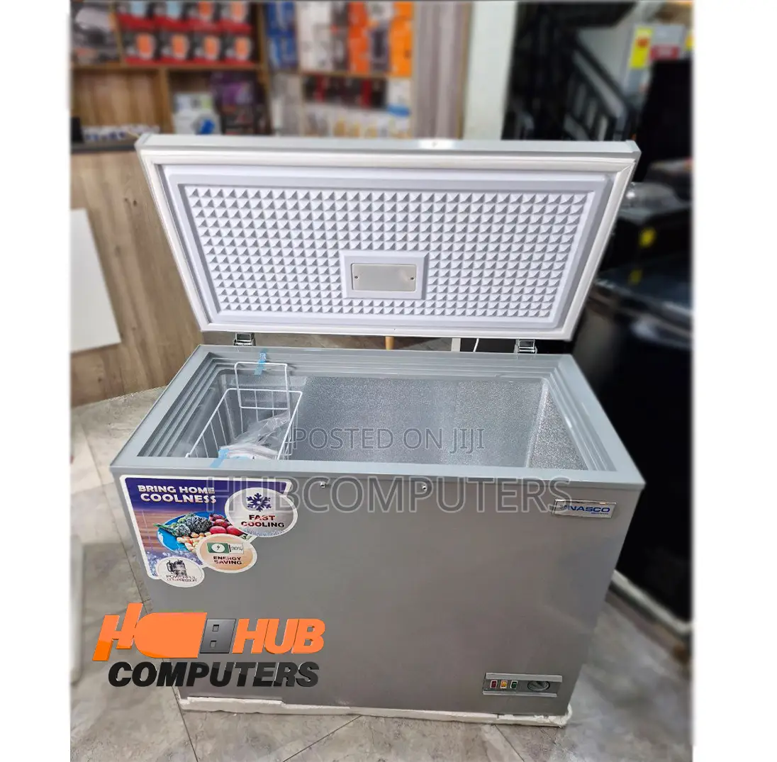 Nasco-Nas250fl Freezer 200ltr Net Silver Lock Key