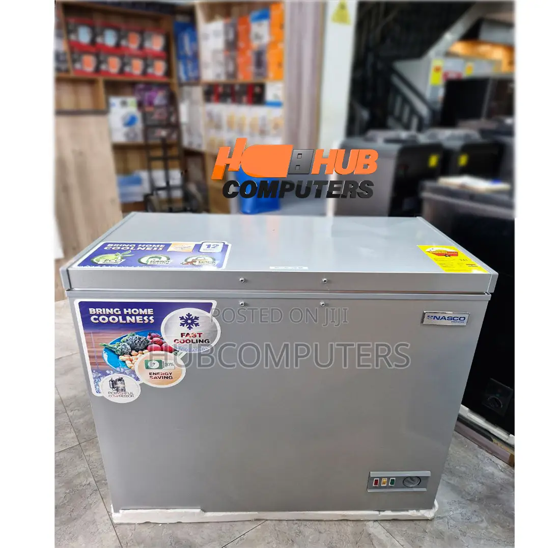Nasco-Nas250fl Freezer 200ltr Net Silver Lock Key