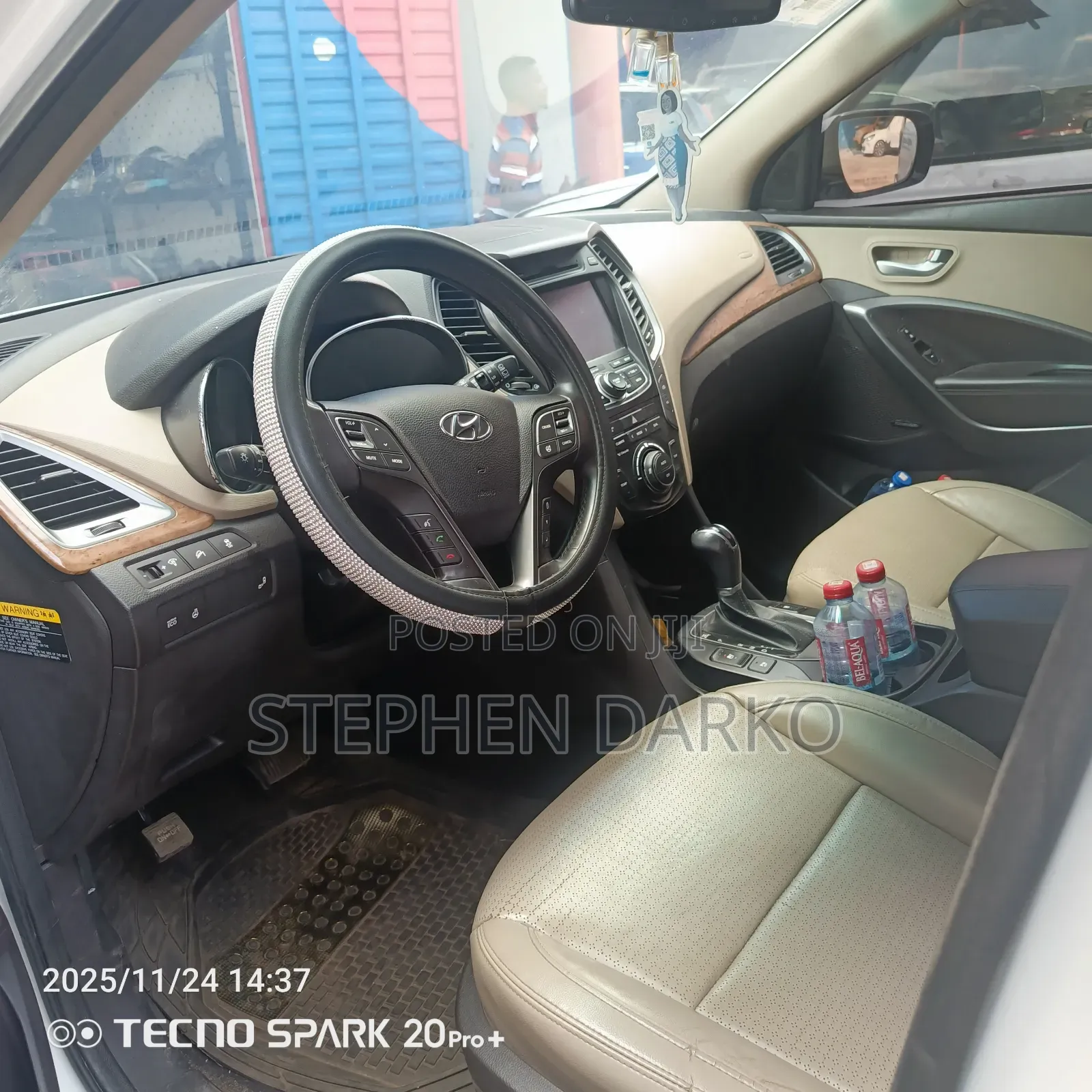 Hyundai Santa Fe 2014 White