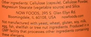 Betaine Hcl 648 Mg 120 Capsules - Now Foods