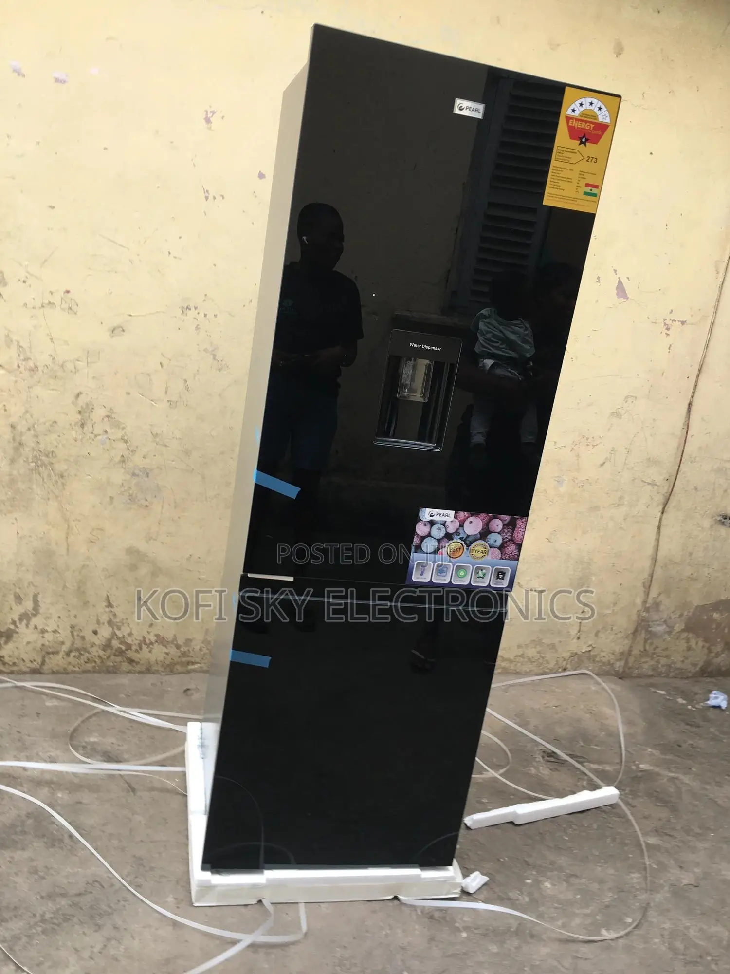 Safest Pearl 309litres Doubledoor Fridge With Dispenser