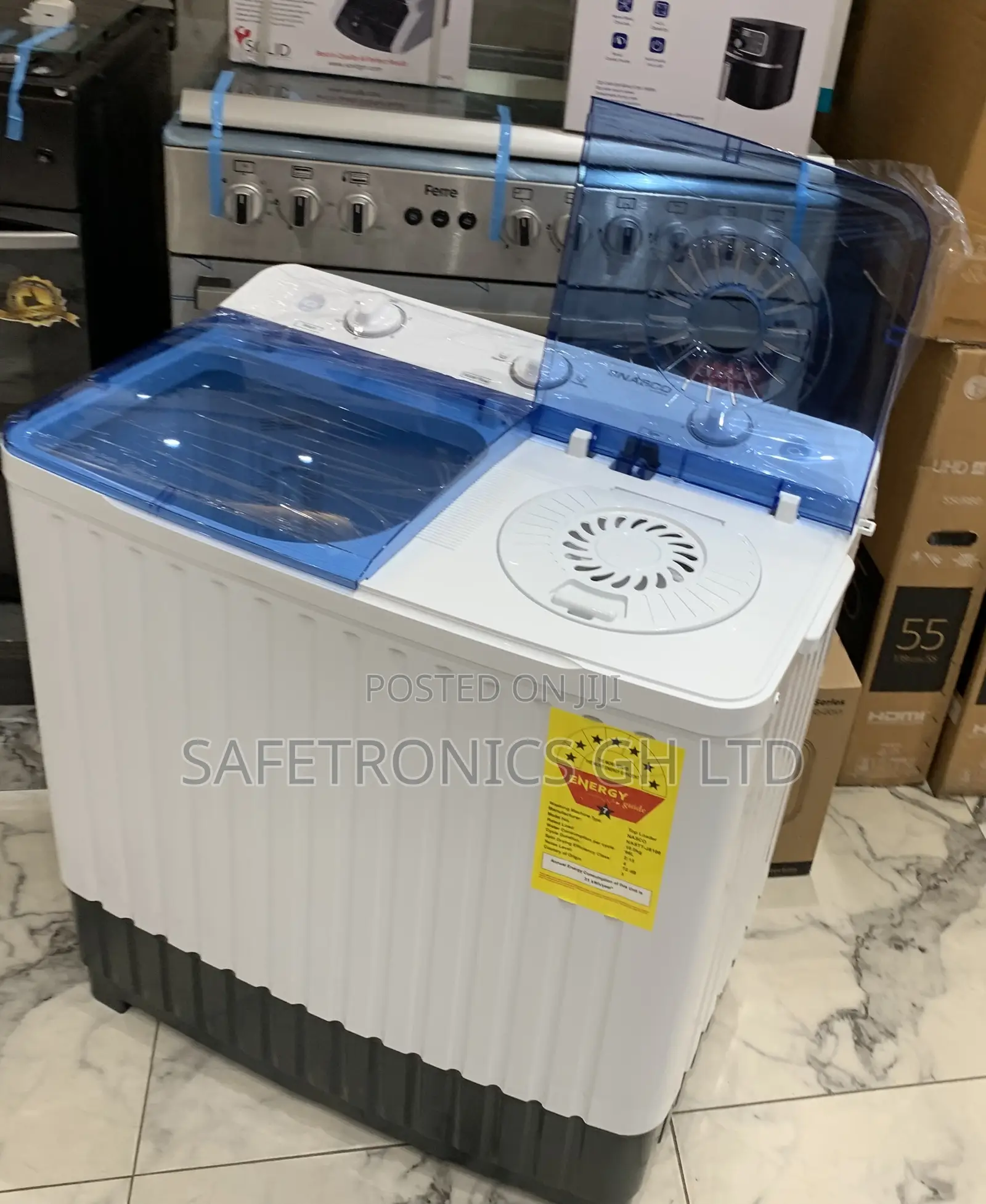 Ultra Modern Nasco 7kg Semiautomatic Electric Washingmachine