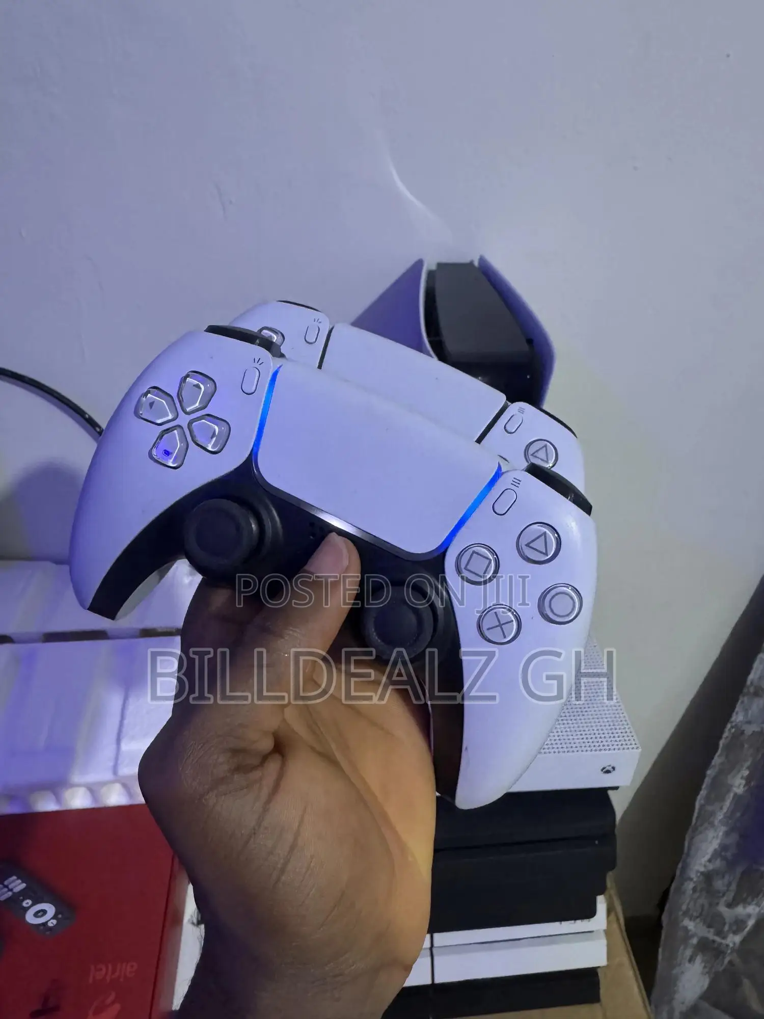 Ps5 Original Controllers With Solid Grips