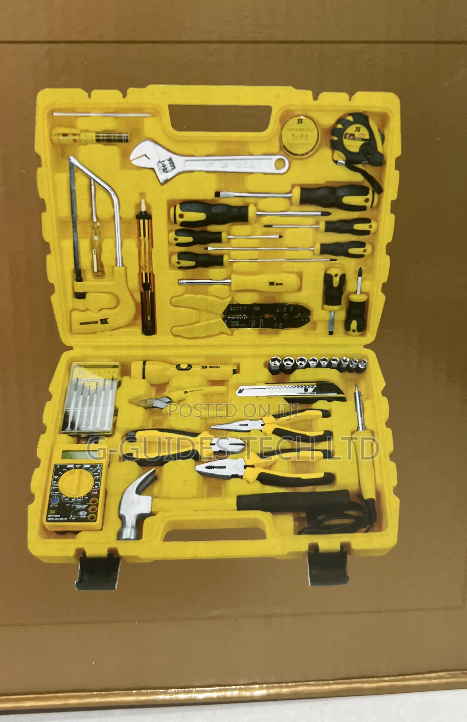 Bosi 43pcs Hardware Tool Kit, 43-piece Tele-communication Tool Set