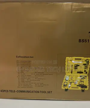 Bosi 43pcs Hardware Tool Kit, 43-piece Tele-communication Tool Set