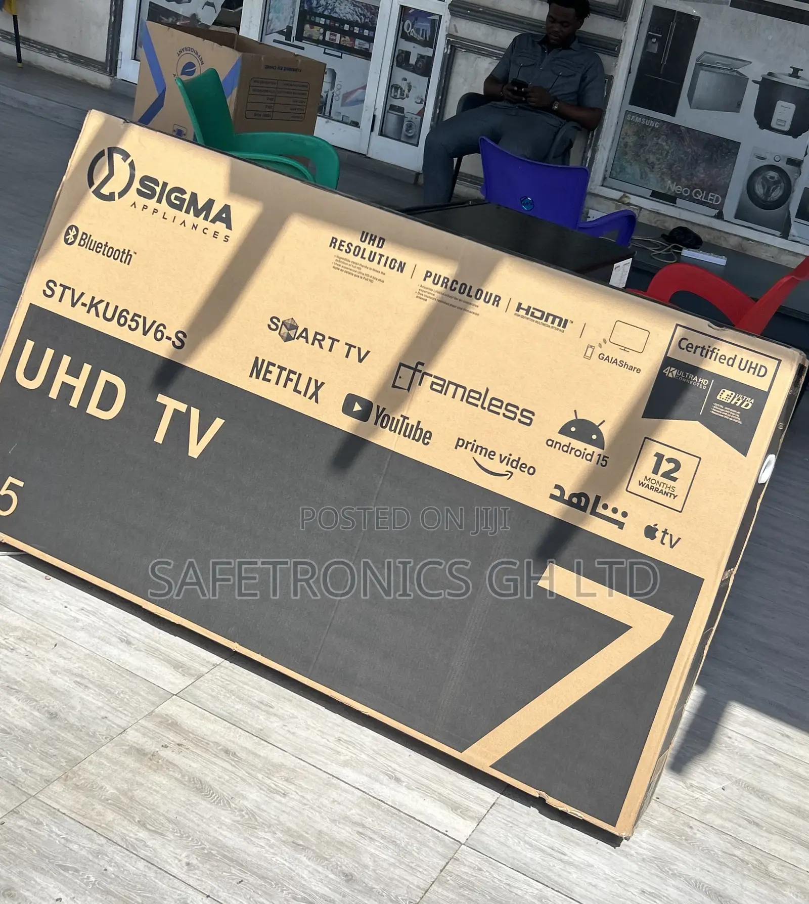 Purchase Led Sleek Ultra 65 Inch Sigma Best Tv