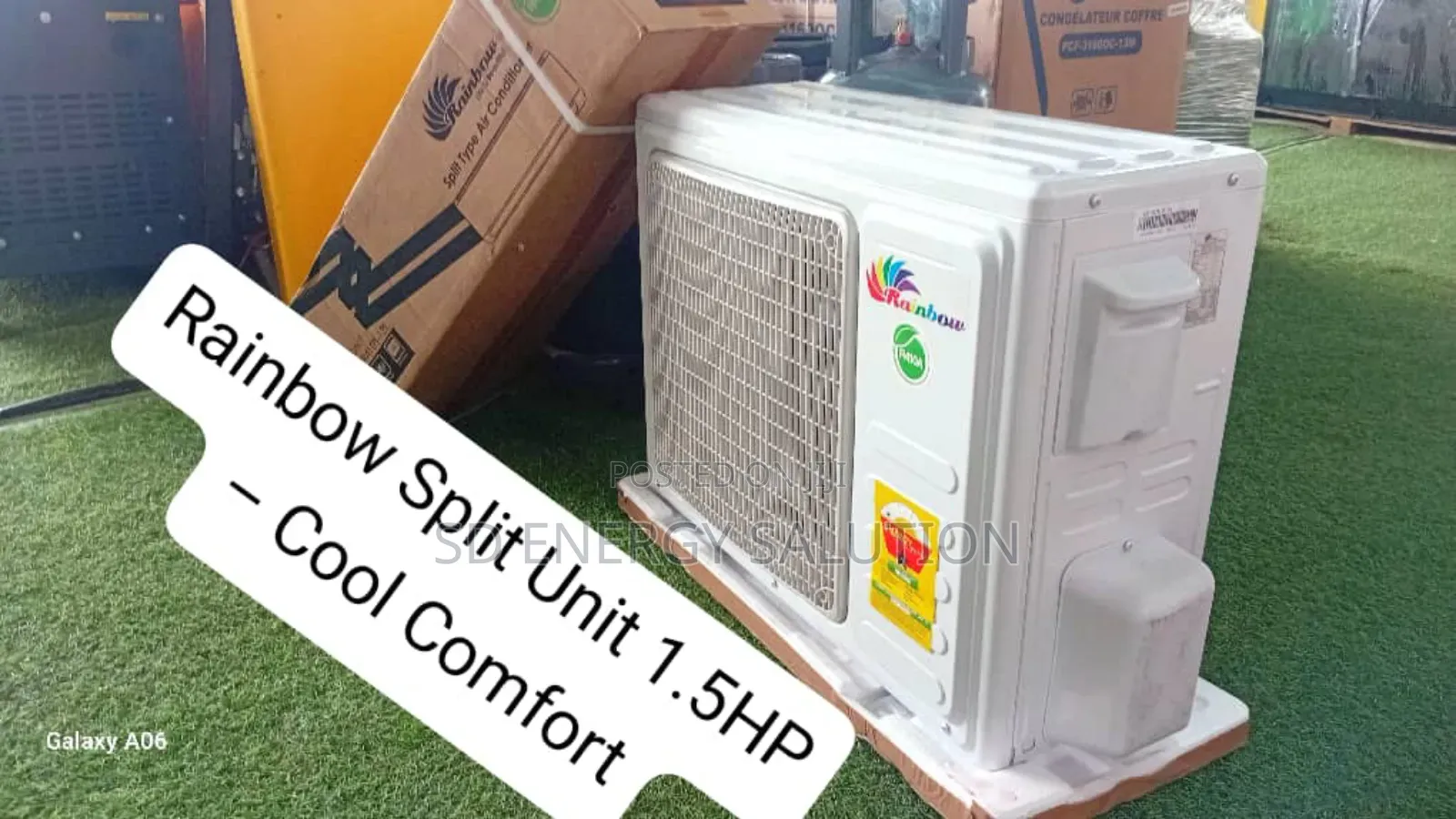 Stay Cool Effortlessly With Rainbow 1.5hp Air Conditioner