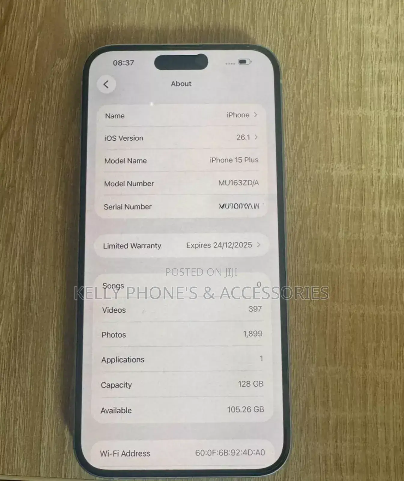 Apple iPhone 15 Plus 512 GB White