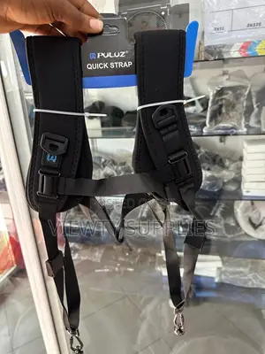 Double Quick Release Shoulder Harness Soft Pad Strap Belt for Cameras