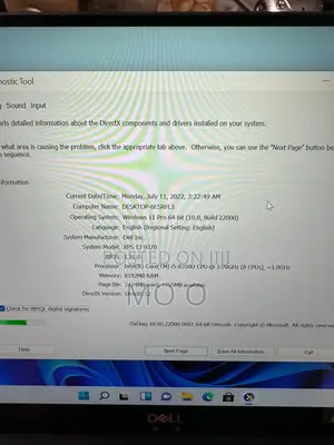 Laptop Dell XPS 13 8GB Intel Core I5 SSD 256GB