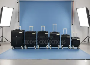 32"29"27"24"20"17inches 6in1 Double Zip Unisex Trolley Luggages