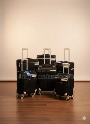 32"29"27"24"20"17inches 6in1 Double Zip Unisex Trolley Luggages