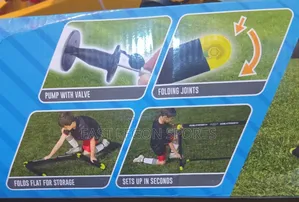 Folding Goal Set Easy to Set Up and Fold After Usage