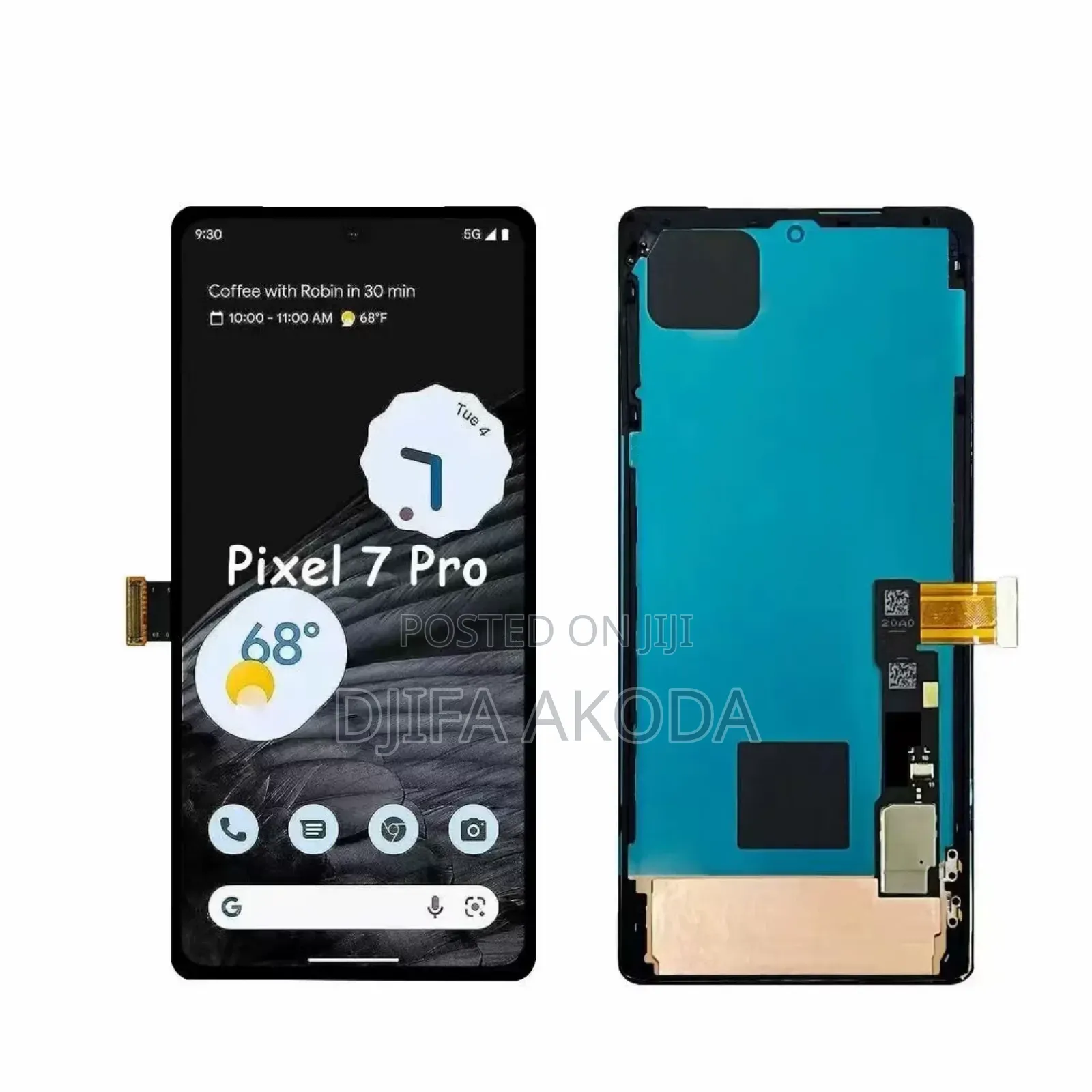 Original Google Pixel 6, 7, Xl, 2, 4xl, Mobile Phone Screen.