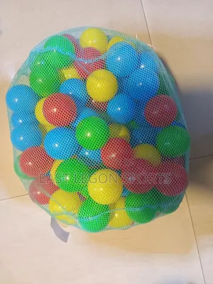 Soft Balls Various Colours 100 Pack Playground