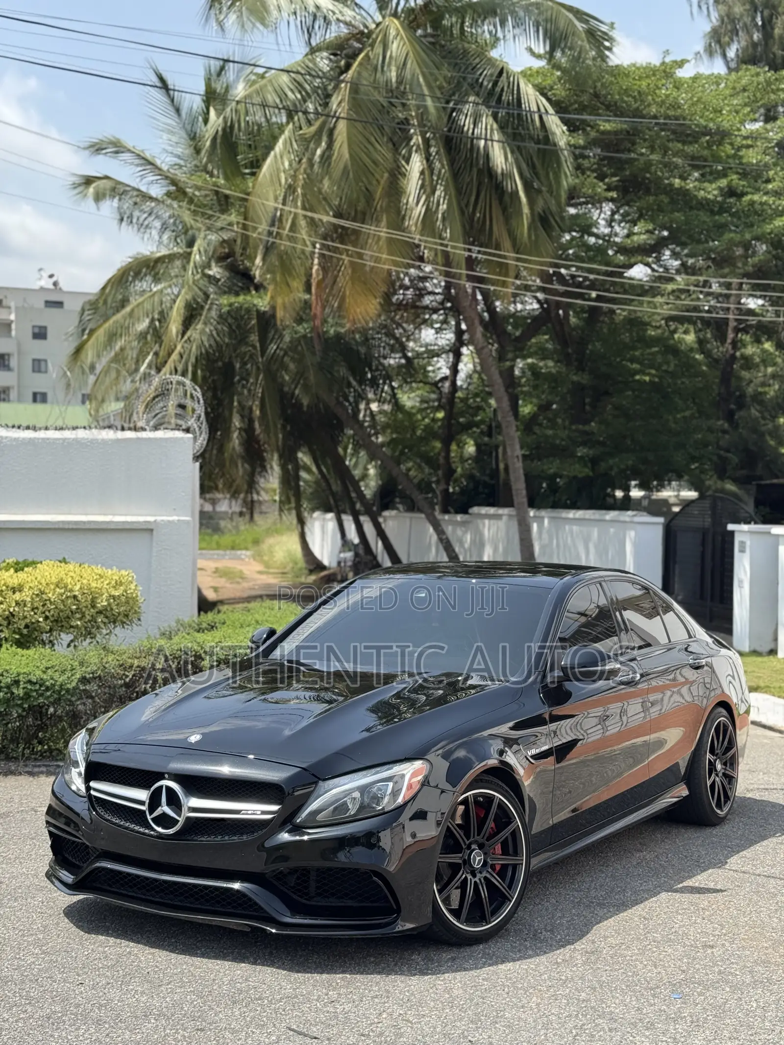 Mercedes-Benz C63 S RWD Sedan (4.0L V8 7A) 2017 Black