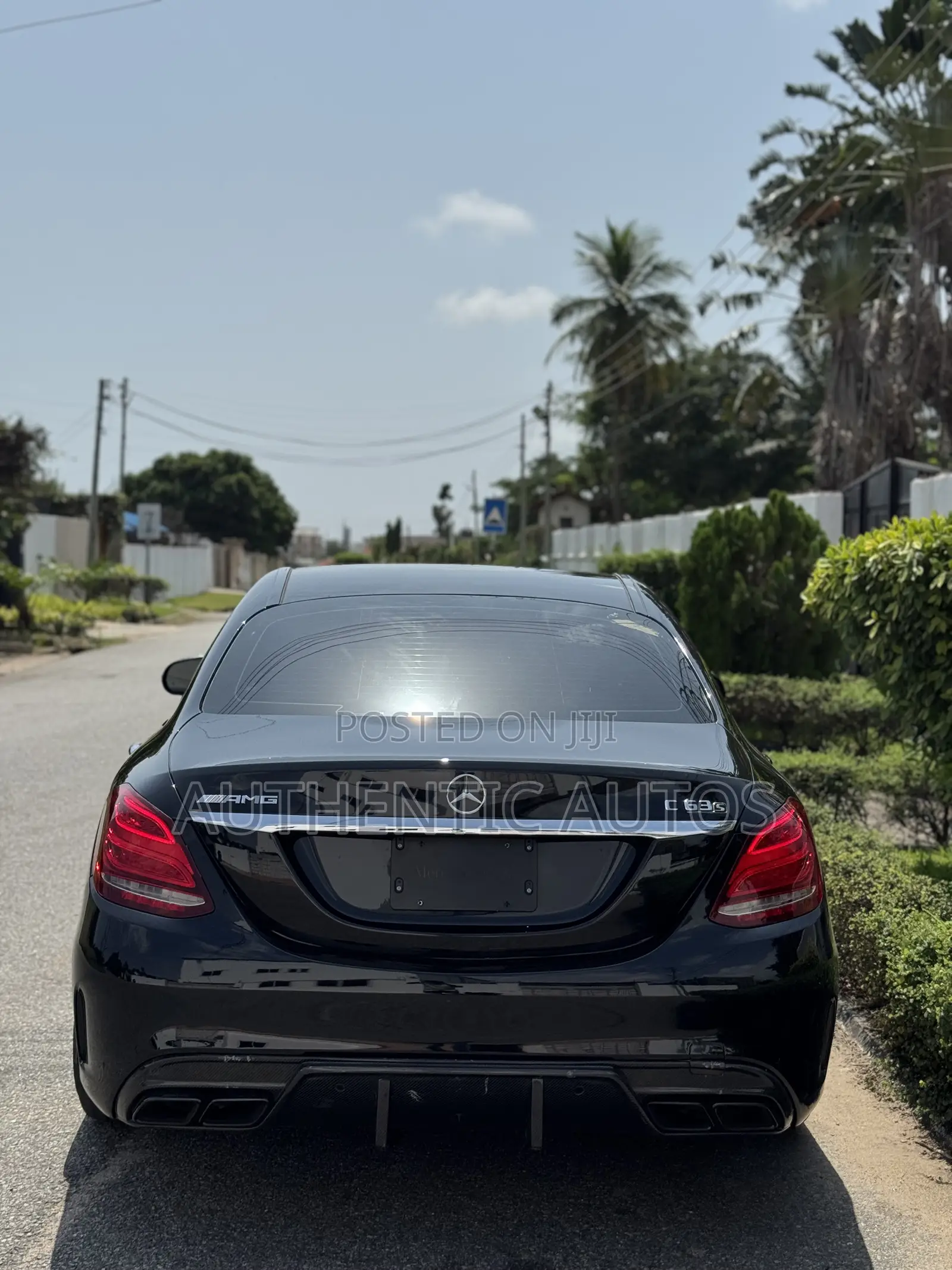 Mercedes-Benz C63 S RWD Sedan (4.0L V8 7A) 2017 Black