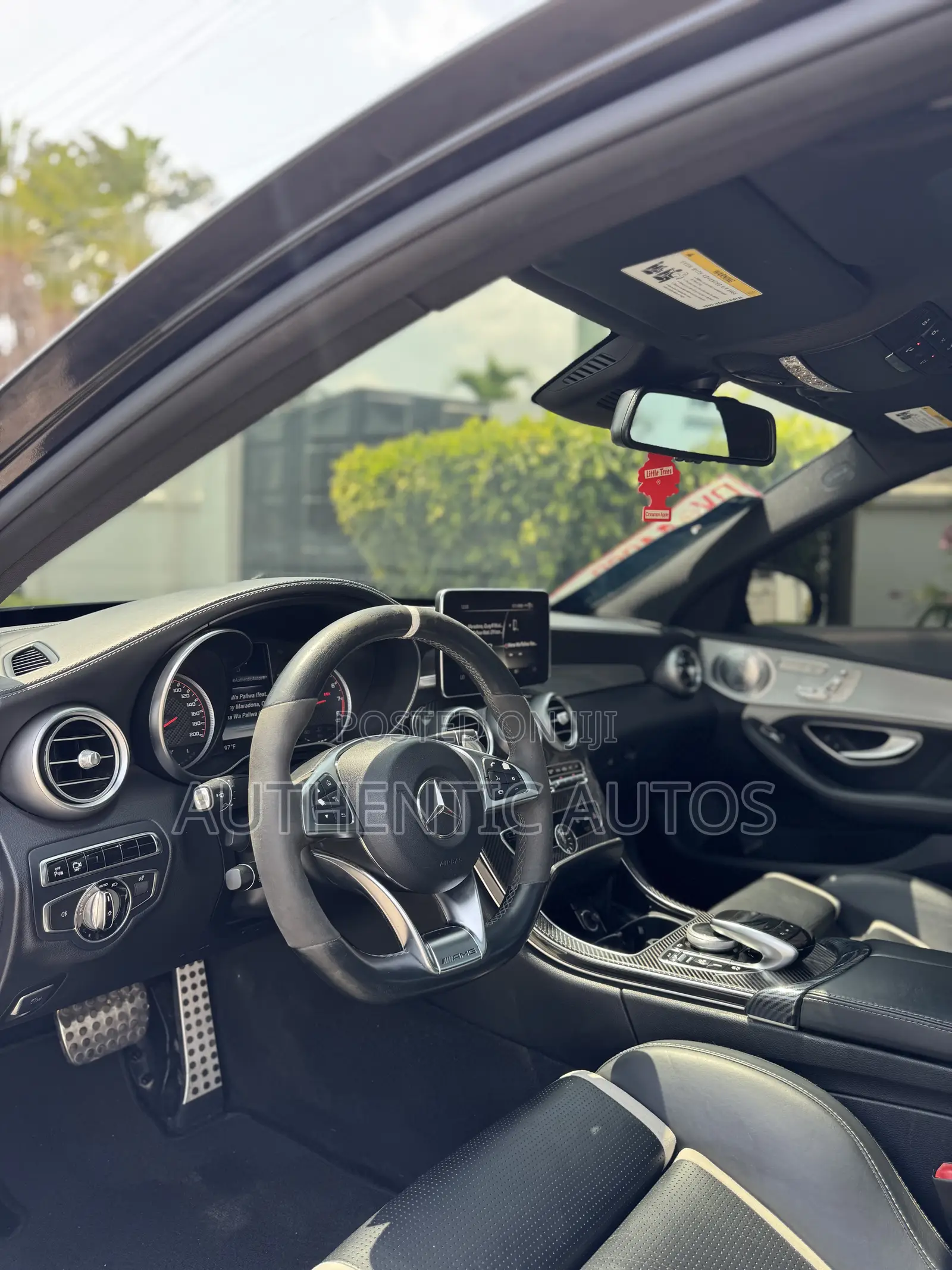 Mercedes-Benz C63 S RWD Sedan (4.0L V8 7A) 2017 Black