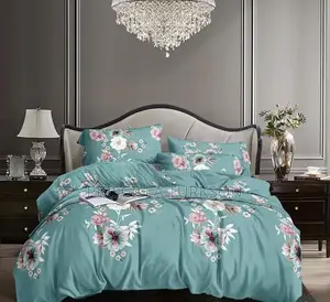 Green Cotton Bedsheet