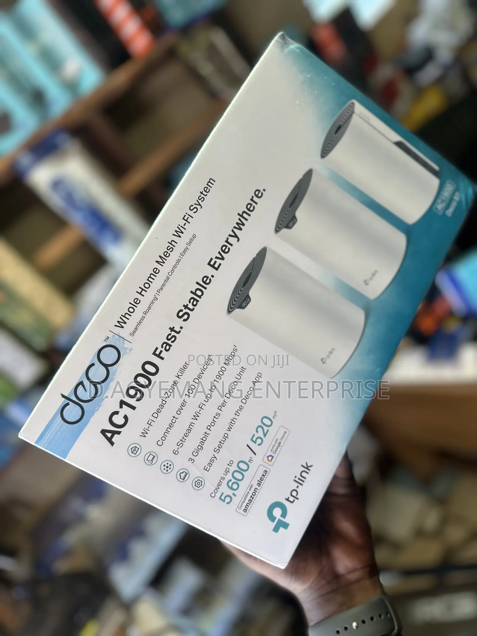 Tp-Link Deco S7 Ac1900 Whole Home Mesh Wi-Fi System.
