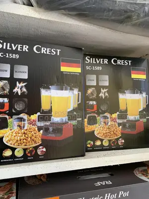 Silver Crest Industrial Blender 4500w – For Smoothies, Grains Spices