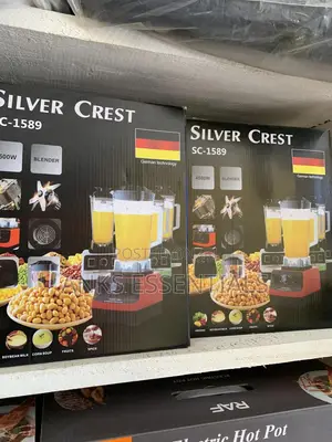 Silver Crest Industrial Blender 4500w – For Smoothies, Grains Spices
