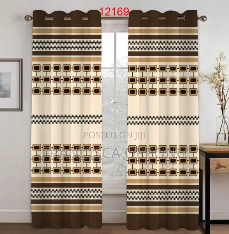 2 in 1 Sunblock Curtains (Available in Various Colors)