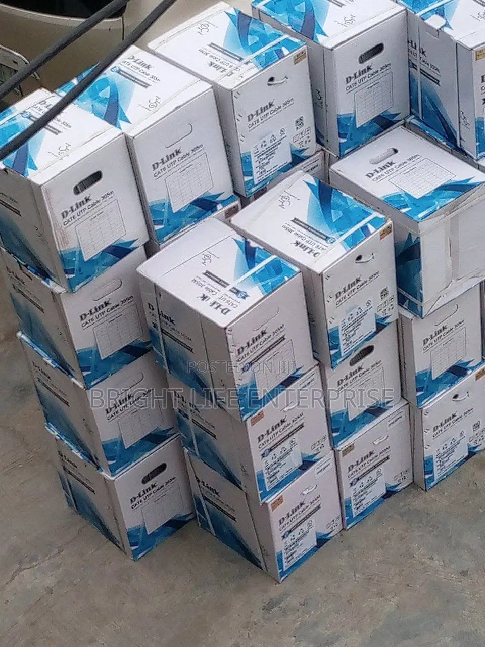 D-Link FTP Indoor Cat 6 Cable 305
