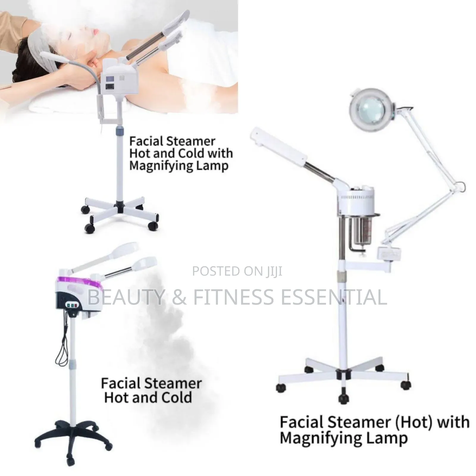 Facial Steamer 3in1 With Magnifying Lamp
