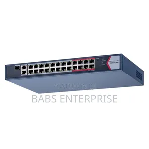Hikvision 24 Port Fast Ethernet Smart Poe Switch Ds-3e1326p-ei/M