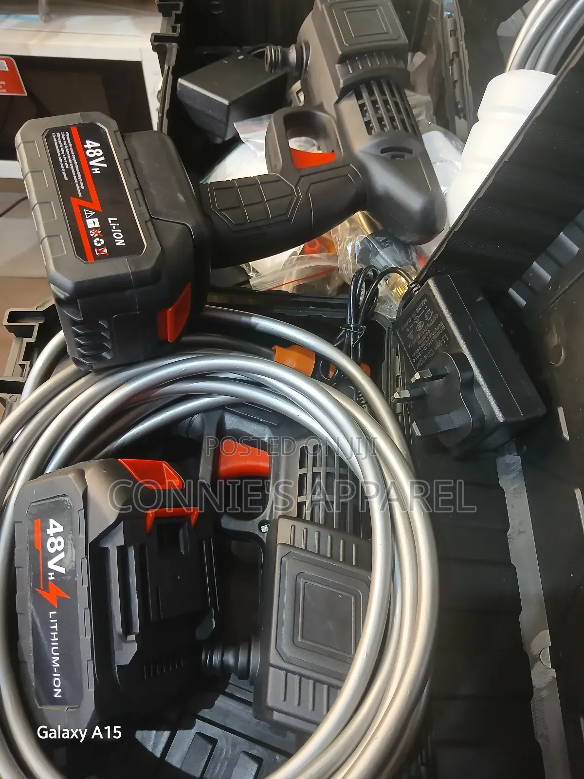 Car Washing Machine With Lithium Rechargeable Battery