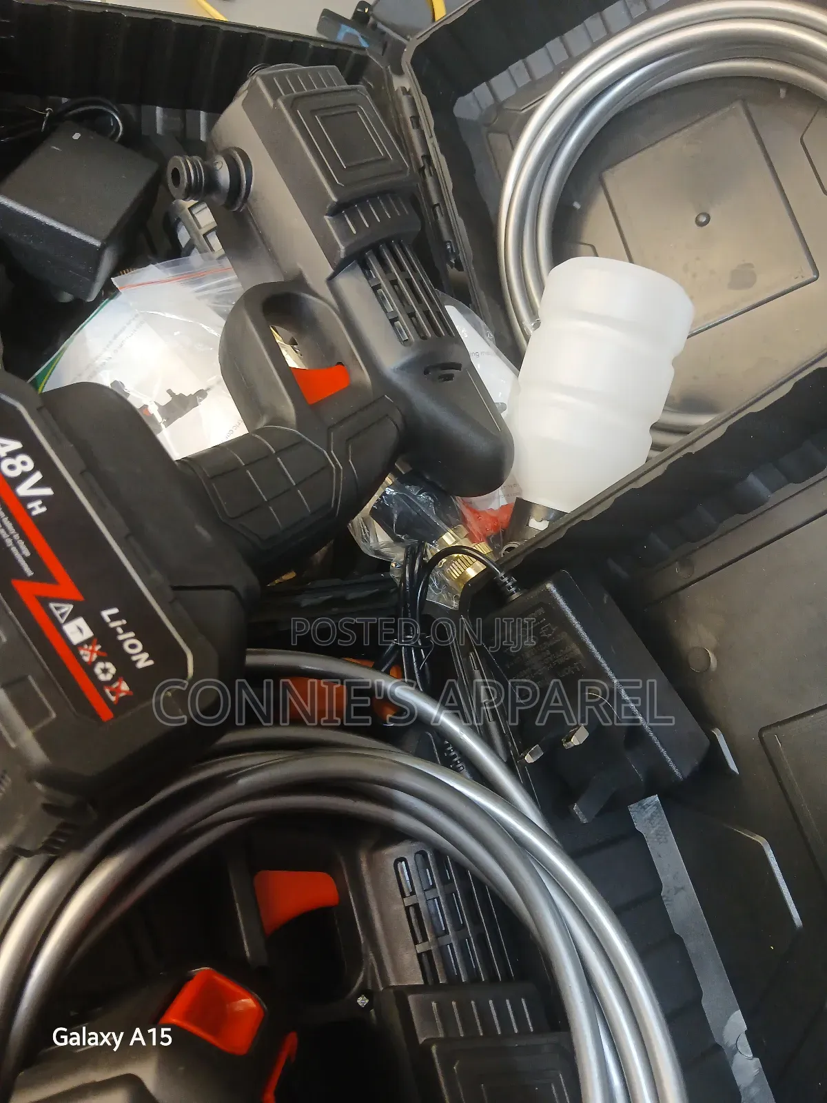 Car Washing Machine With Lithium Rechargeable Battery