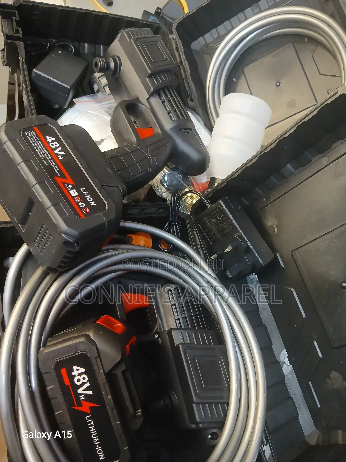 Car Washing Machine With Lithium Rechargeable Battery