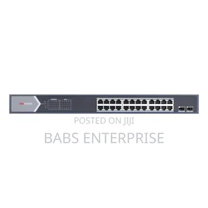 Hikvision 24 Port Gigabit Unmanaged Poe Switch
Ds-3e0526p-e/M