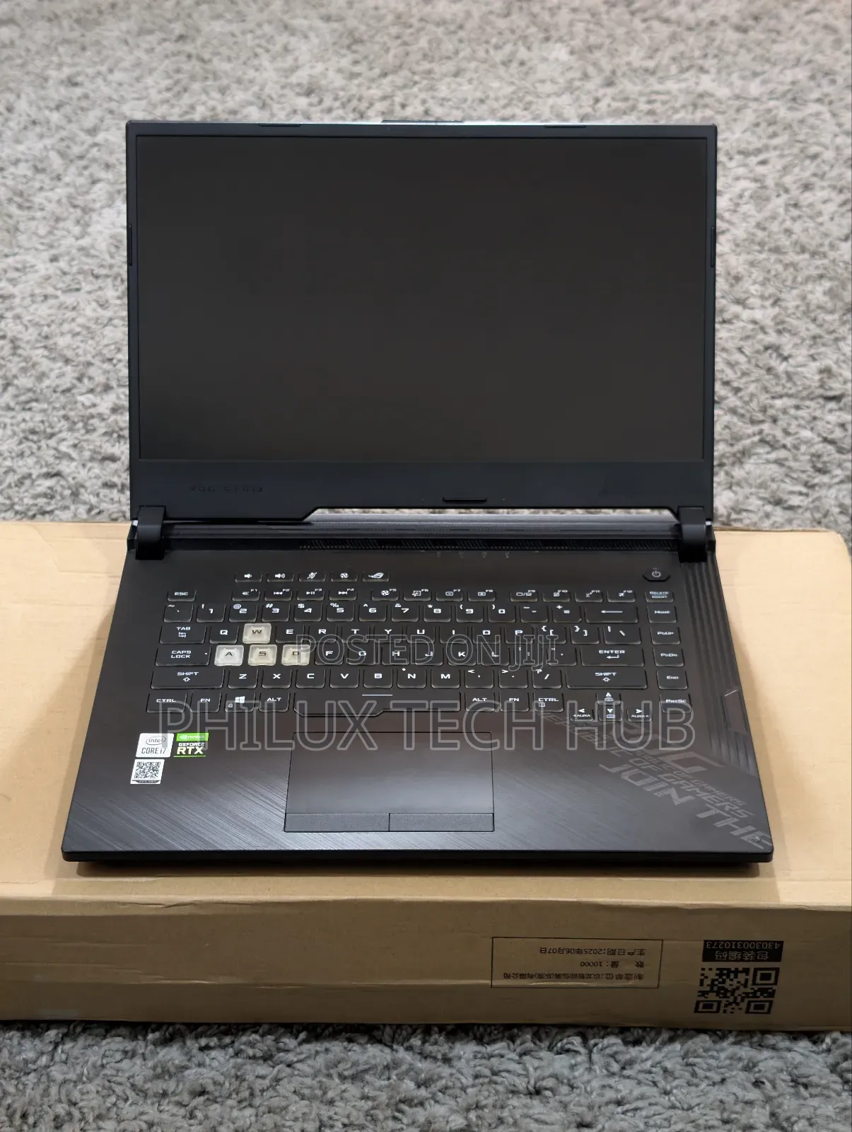 Laptop Asus ROG Strix G15 G512 24GB Intel Core i7 SSD 512GB