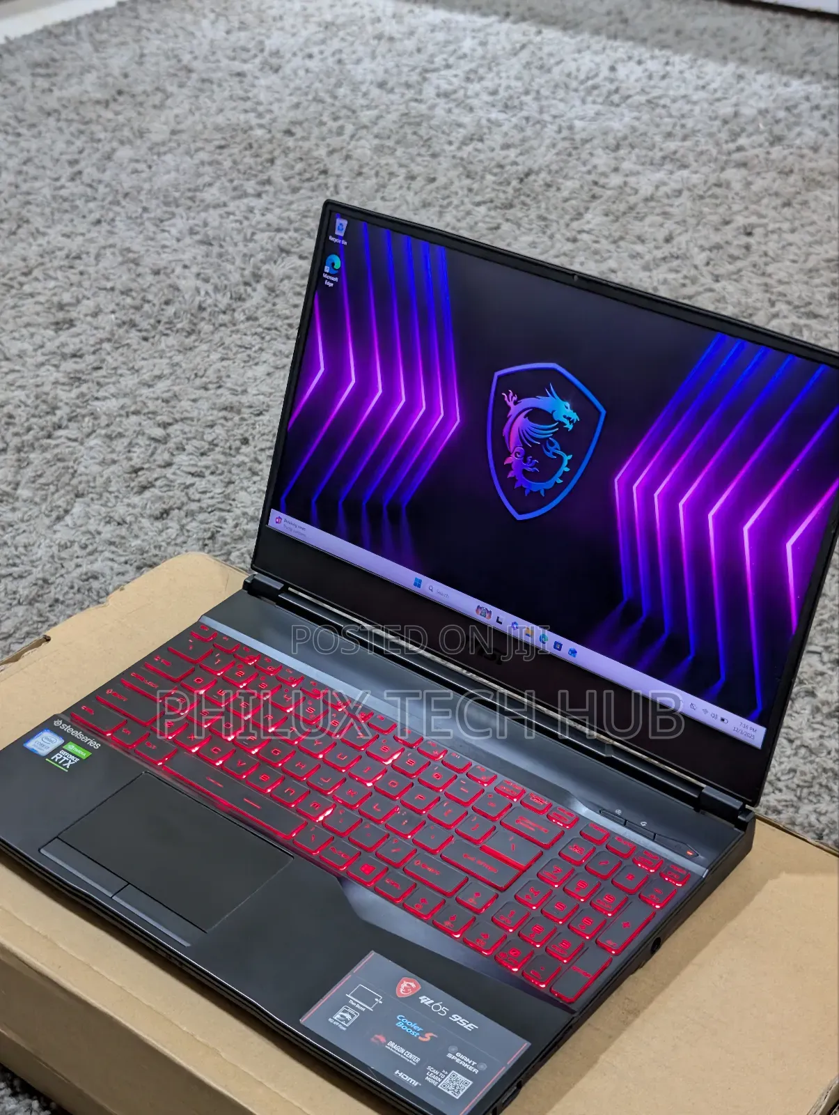 Laptop MSI GP65 Leopard 24GB Intel Core I7 SSD 512GB
