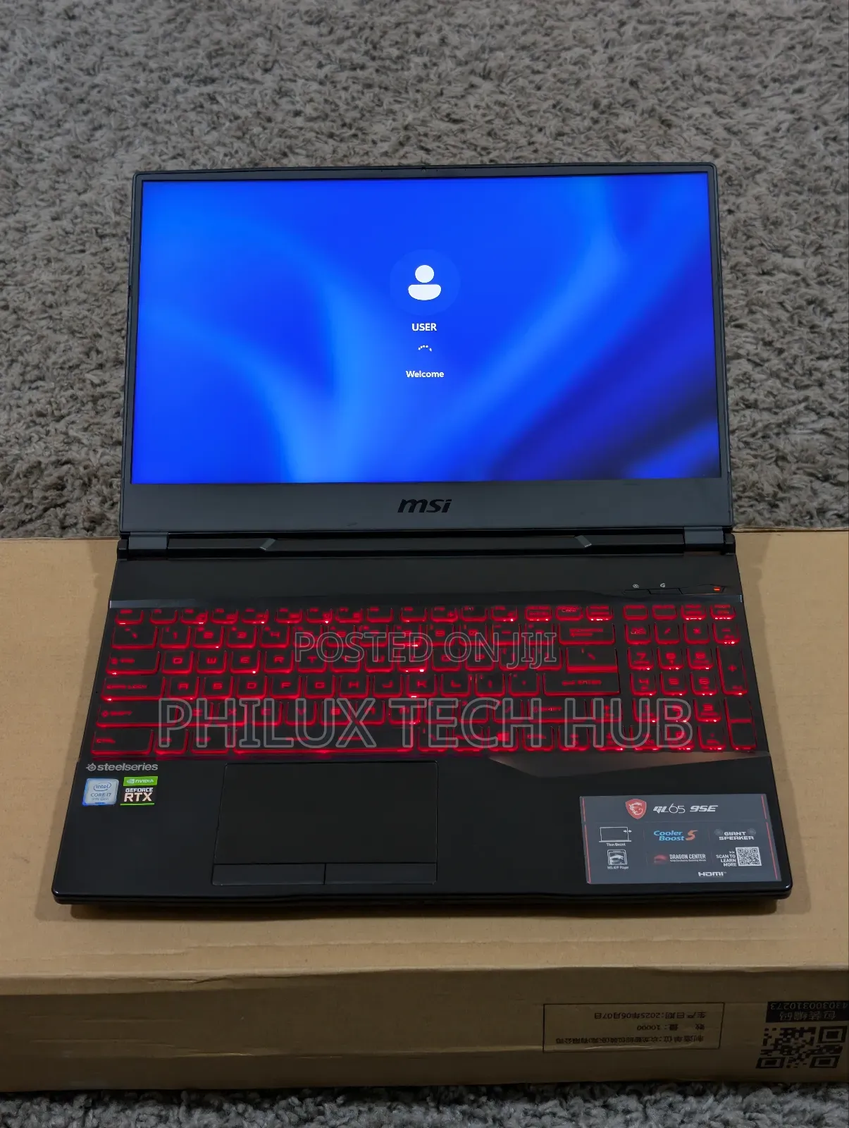 Laptop MSI GP65 Leopard 24GB Intel Core I7 SSD 512GB